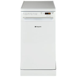 Hotpoint SIUF32120 Freestanding Slimline Dishwasher White